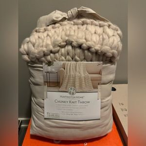 Chunky Knit Blanket